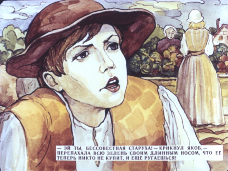 Кадр 6 диафильма «Карлик Нос»