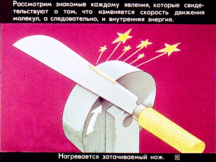Кадр 5 диафильма «Способы теплопередачи»