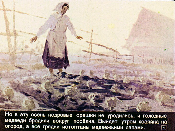 Кадр 4 диафильма «Черничное варенье»