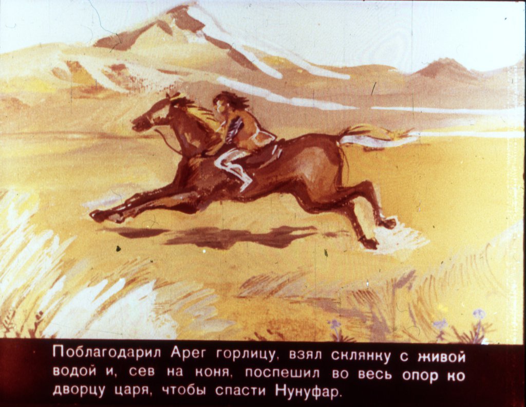 Кадр 5 диафильма «Арег Прекрасный часть2»