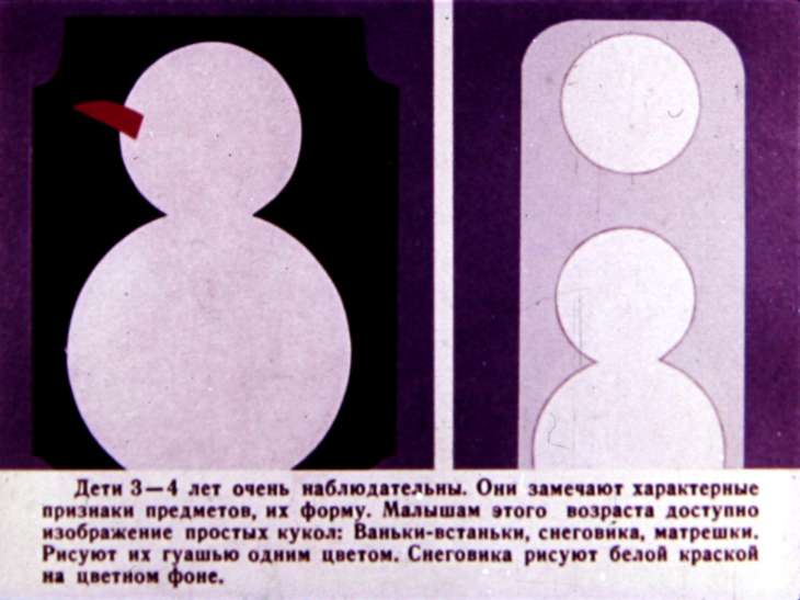 Кадр 4 диафильма «Первые шаги в мир прекрасного»