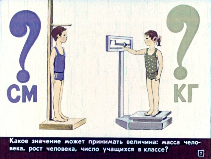 Кадр 7 диафильма «Зависимость между величинами»