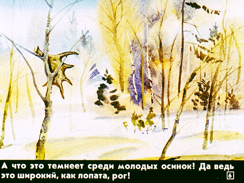 Кадр 6 диафильма «Кто как весну встречает»