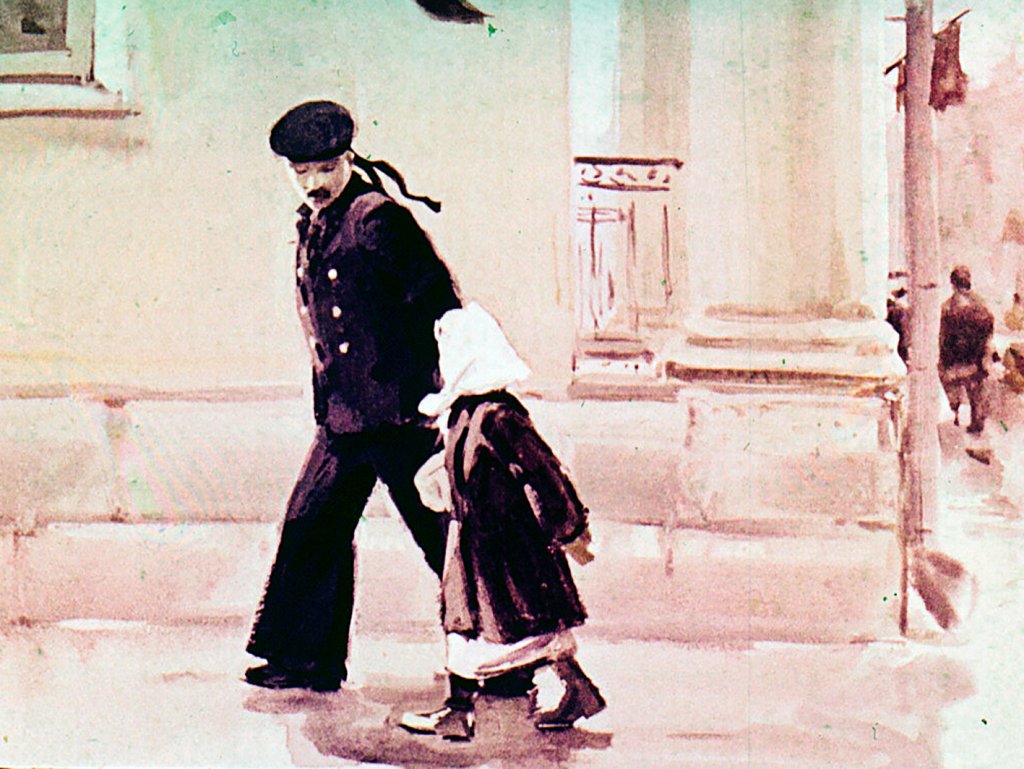 Кадр 6 диафильма «Братишка»