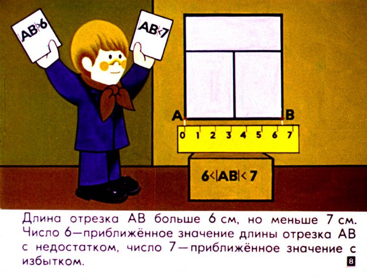 Кадр 7 диафильма «Длины и расстояния»