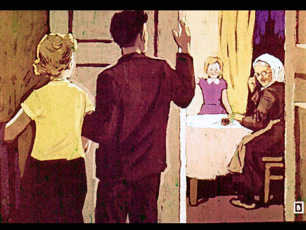 Кадр 5 диафильма «Учись говорить на иностранном языке. Часть 5»