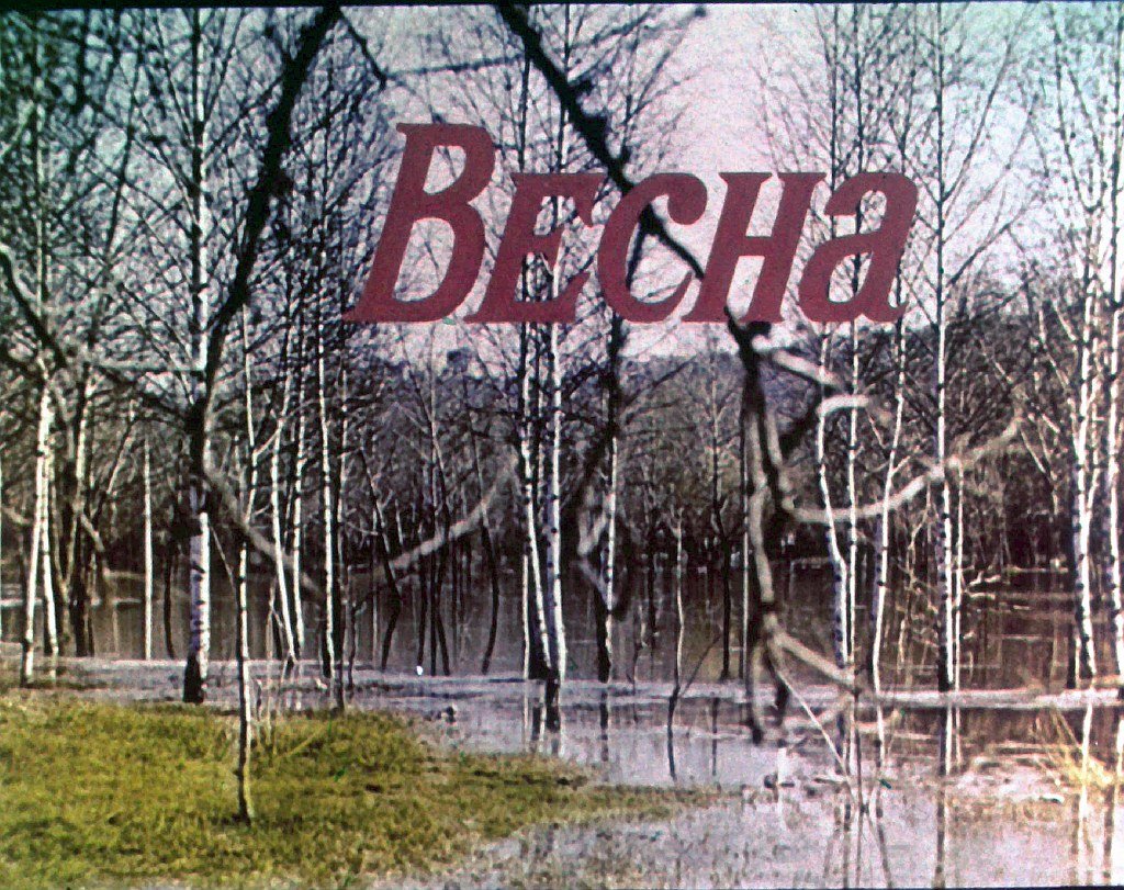 Кадр 2 диафильма «Времена года. Весна»