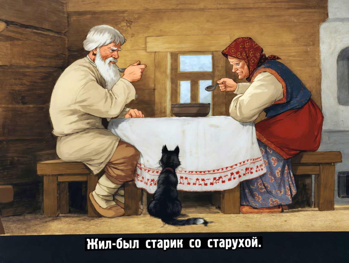 Кадр 2 диафильма «Колобок»
