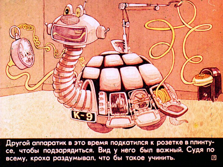 Кадр 7 диафильма «Кэллахен и его черепашки»