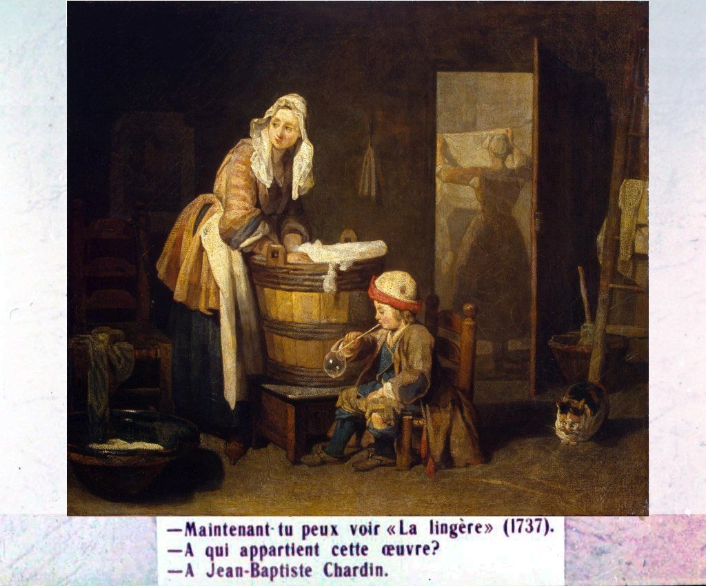 Кадр 7 диафильма «La peinture et Larchitecture francaises»