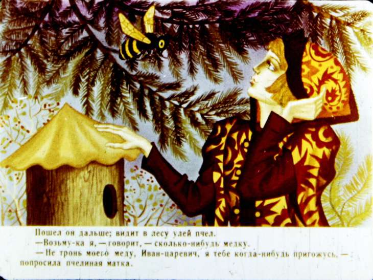 Кадр 6 диафильма «Марья Моревна. Диафильм 2»