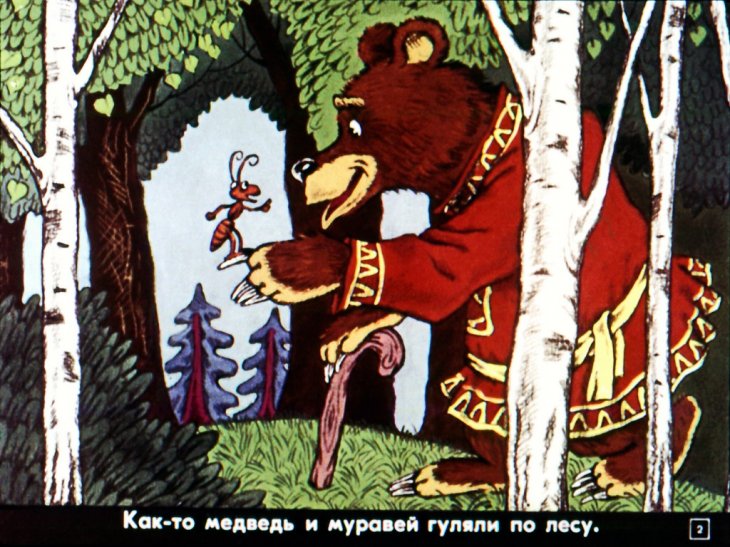Кадр 2 диафильма «Кто самый красивый?»