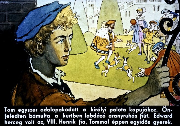 Кадр 4 диафильма «Принц и нищий»