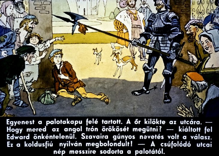 Кадр 7 диафильма «Принц и нищий»