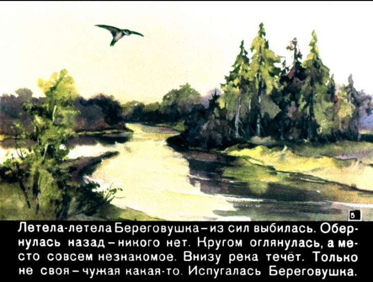 Кадр 5 диафильма «Лесные домишки»