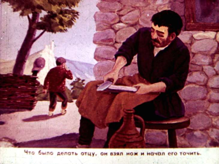Кадр 5 диафильма «Цикара»
