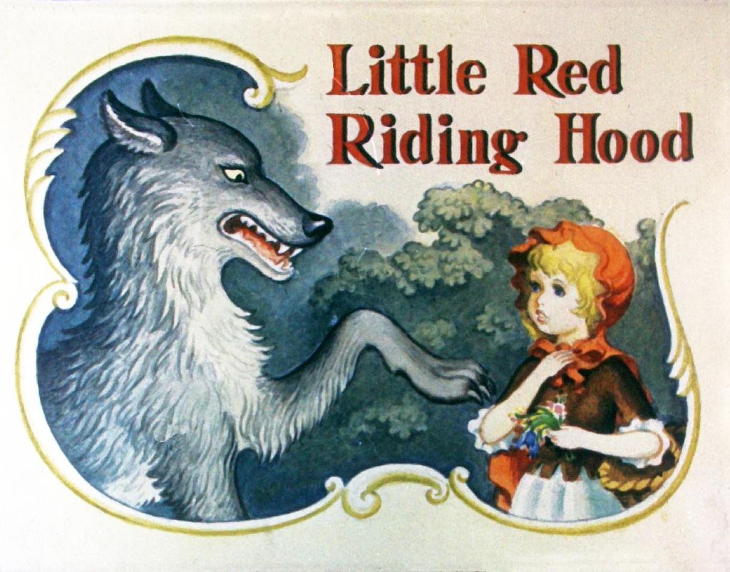 Кадр 1 диафильма «Little Red Riding Hood»