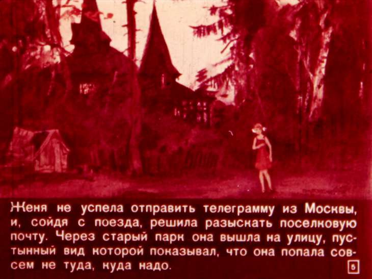 Кадр 5 диафильма «Тимур и его команда. Часть 1»