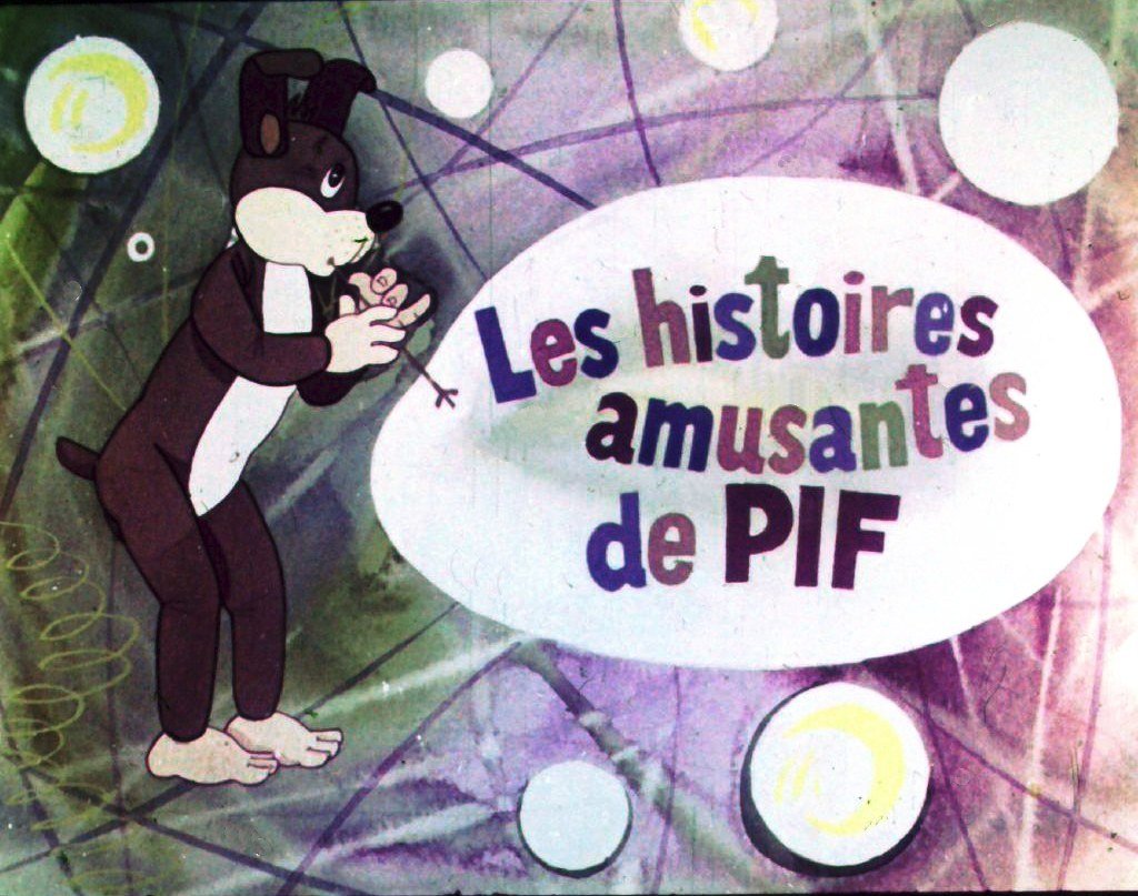 Кадр 1 диафильма «Les histoires amusantes de Pif»