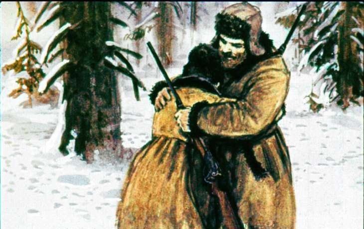 По следам. Автор Виталий Бианки, художник В. Шевченко
