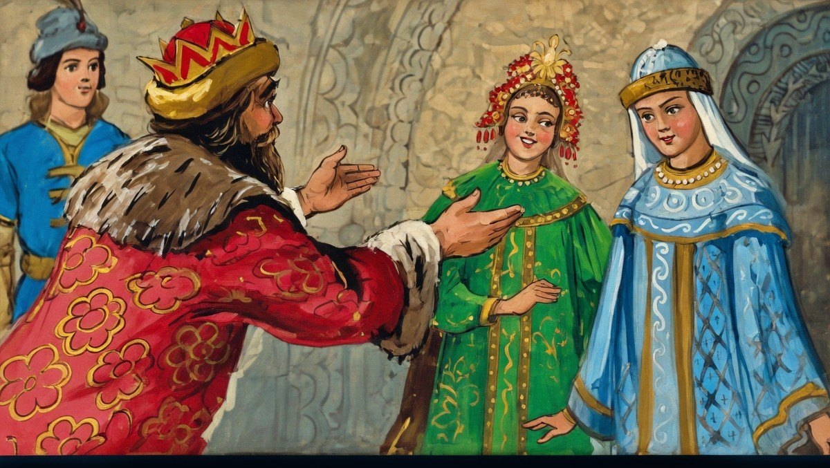 Сказка о царе Салтане. Художник Лев Владимирский