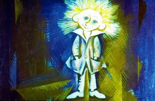 Диафильм «Веснушка и маленький канатоходец» (1980), обложка