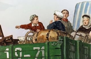 Диафильм «Случай в дороге» (1956), обложка