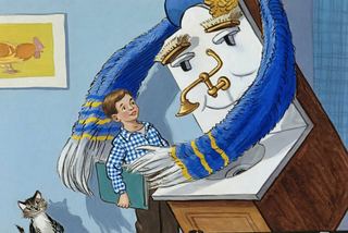 Диафильм «Мойдодыр» (1953), обложка